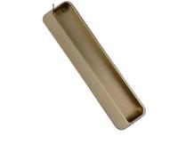 MOHUIED Recessed Handle Simple Embedded Wardrobe, Barn Door, Handle Cabinet Sliding Hidden Folding(Gold 200mm)