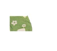 MOHUIED Sweet Flower Knitted Hollow Tote Bag Large Capacity Shopping Bag Ladies Simple Retro Shoulder Bag Handbag for Women for Women(Green)