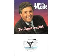 MOIK, KARL - MOIK, KARL / Das Zipferl vom Glück / Jeden Tag, da brauch i di a bisserl mehr / 1990 / Bildhülle / KOCH INTERNATIONAL # 145.785 / Österreichische Pressung / 7" Vinyl Single Schallplatte