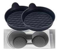 MOIKOTLR 2PCS Car Cup Holder Coasters,for Mazda CX-60 CX60 2022 2023 2024 Removable Non-Slip ShockproofWaterproof Spill-Proof Cup Holder Insert Car Interior Accessory