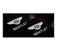 MOIKOTLR 2Pcs Car Welcome Door Light, for Bentley Car Doors Decoration Light Car Badges Projector Lights Car Accessories