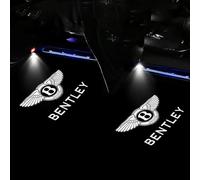 MOIKOTLR 2Pcs Car Welcome Door Light, for Bentley Continental GT (2004 Later) Car Doors Decoration Light Car Badges Projector Lights Car Accessories
