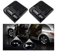 MOIKOTLR 2Pcs Car Welcome Door Light, for Citroen Ds Ds4 Ds4s Ds5 Ds6 Ds7 Ds5ls Ds3 Car Doors Decoration Light Car Badges Projector Lights Car Accessories