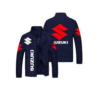 MOIKOTLR Car Clothing, for Suzuki S-cross 2014-2022 2023 2024 Mens T-Shirt Underwear Casual Sports Jacket Cozy Sweatshirt Unisex for Motorcycle Racing,D-L