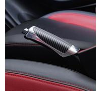 MOIKOTLR Car Handbrake Cover, for Citroen C4 DS3 DS5 DS6 Hand Brake Decoration Cover Protective Sleeve Accessories Interior Styling Cover Handbrake Grips,A
