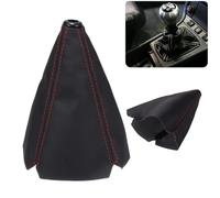 MOIKOTLR Gear Shift Knob, for Volvo XC40 XC60 XC70 XC90 C30 C40 C70 V40 S60 Universal Auto Manual Gear Shift Knob Boot Dust Cover Gear Shift Knob Gaiter Boot Gear Stick Cover,B