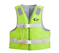 Moilkooe Life Jacket Adult Swim Vest Adult Unisex Swimming Training Flotation Buoyancy Swimsuit Buckle Waistcoat(Z1-green,L)