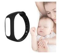 MOIMIYT Unisex Anti Snoring Wristband Watch, Bionic Detection 3-Speed Intensity, Adjustable Strap for Airplane, Black(Black)