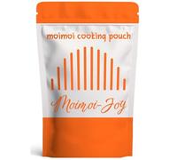 MoiMoi Cooking Pouch Packs - Perfect for Moi Moi, Ekuru, Agidi, Eko, Ogi, & More - Cut Cooking Time by 80% - BPA-Free, Reusable Bags (White, 12 Pack)