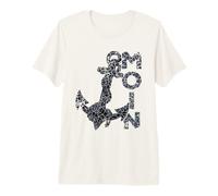 Moin Anchor Plate Home, East Frisian North Sea Premium T-Shirt