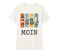 Moin Lighthouse Seal Beach Chair Seagull Premium T-Shirt