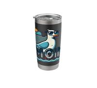 Moin - North German, Low German with a Cool Seagull Stainless Steel Insulated Tumbler