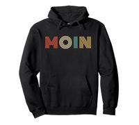 MOIN RETRO Vintage for All North German Saying Pullover Hoodie