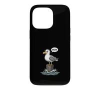 Moin Seagull North Sea Coast Waves Home Feel Case for iPhone 13 Pro