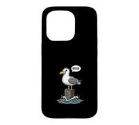 Moin Seagull North Sea Coast Waves Home Feel Case for iPhone 15 Pro