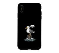 Moin Seagull North Sea Coast Waves Home Feel Case for iPhone XS Max