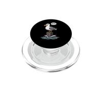 Moin Seagull North Sea Coast Waves Home Feel PopSockets PopGrip for MagSafe