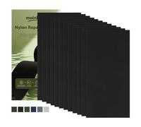 moinkerin Nylon Repair Patch Self Adhesive 12PCS 10x20cm | Waterproof Fabric Repair Tape for Tent, Down Jacket, Backpack, Sleeping Bag, Outdoor Camping Gear