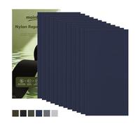 moinkerin Nylon Repair Patch Self Adhesive 12PCS 10x20cm | Waterproof Fabric Repair Tape for Tent, Down Jacket, Backpack, Sleeping Bag, Outdoor Camping Gear