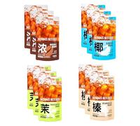 MOINS Cold Brew Coffee Pouches, Iced Coffee Ready to Drink, 8-Hour Slow Drip, Chilled Travel Coffee Pouch, Pk of 12, Assorted Pack, HALAL