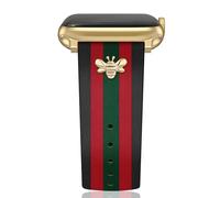 MOINSPIRE Magnetic Leather Bands Women for Apple Watch Lucky Four-Leaf Clover Cute Dressy Slim Watch Bands Compatible with iwatch Series 11/10/9/8/7/6/5/4/3/2/1 SE 1/2/3 Ultra 1/2/3