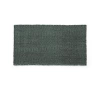 Moiré Floor Mat Emerald Green