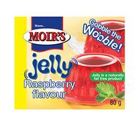Moirs Jelly - Raspberry - 80g (Pack of 3)