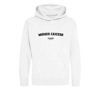 Moises Caicedo Kids Hoodie - White / 3-4 years