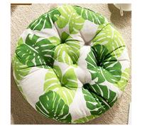 moismk Round Chair Cushion Pads, Comfortable and Breathable Cotton Round Cushion for Indoor and Outdoor Use, Good for Home, Offices, Balconies and Gardens(Color 25,Diameter: 37CM)