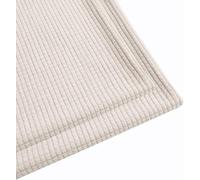 moismk Set of 2 Super King Size Pillow Cases, Square Extra Large Cushion Covers 80x80 70x70 cm,Soft Pillow Covers With Invisible Zipper Decorative Pillowcases For Sofa Couch(Beige,60x80cm(Set of 2))