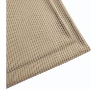 moismk Set of 2 Super King Size Pillow Cases, Square Extra Large Cushion Covers 80x80 70x70 cm,Soft Pillow Covers With Invisible Zipper Decorative Pillowcases For Sofa Couch(Khaki,70x70cm(Set of 2))