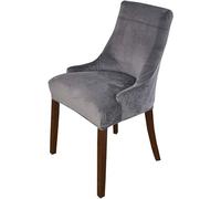 moismk Stretch Armless Wingback Chair Cover Printed Sloping Armchair Cover Reusable Wingback Side Chair Slipcovers Accent Chair Covers for Dining Room Banquet Home Decor (Color : #1, Size : 1PC)