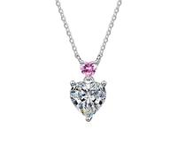 Moissanite Diamond Pendant Necklace for Women Neck Chain Necklaces Jewelry Gift