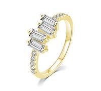 Moissanite Diamond Ring Wedding Band White Gold 9K Au375 Size H 1/2 Heart Shape 8X8mm Moissanite Stackable for Wife Elegant
