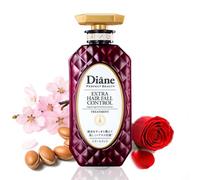 Moist Diane 96% Prevention of Hair Damage with a Clinically Tested Formula: According to a clinical test, the Extra Hair Fall Control series helped reduce hair loss by 96%