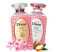 Moist Diane Keratin Shampoo and Conditioner for Women & Men, Curly Hair Shampoo & Conditioner Set with Argan Oil, Collagen, Protein from Japan Paraben, Silicone& Sulfate Free 30.4 Fl Oz EXTRA VITAL