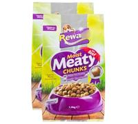 Moist Meaty Chunks - Pack of 2 - Beef - Give Your Dog All the Nutrition They Need With This Delicious Moist Meaty Chunks - Suitable for All Breeds