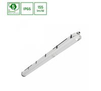 Moist Room Lights, Bathtub Lights 120CM 40W Cool White 230V 120DEG IP66 IK10