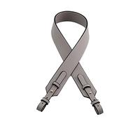 MOISTRI Grain Leather Purse Strap Adjustable Crossbody Replacement Straps for Handbags Monk Head Screws Detachable, Grey-long Type, Gold Clasps