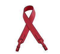 MOISTRI Grain Leather Purse Strap Adjustable Crossbody Replacement Straps for Handbags Monk Head Screws Detachable, Red-long Type, Silver Clasps