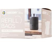ABSODRY duo family Moisture Absorber Refill Bags 2 x 60 m3 for Hanger and Bag Small Dehumidifier for Bedroom Bathroom RV Closet Air Cleaner Odor Eliminator Moisture Bags Up to 90 Days 2x165 SqFt 2Pk