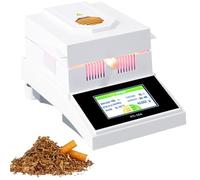 Moisture Analyzer 100g/5mg with Touch Screen for Laboratory and Agriculture, Precision Test Meter for Food and Medicine Moisture Measurement