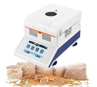 Moisture Analyzer Digital Halogen Tester, 0.001g Precision, 60-160°C Temp Control for Powder Grain Tea Agriculture