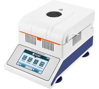 Moisture Analyzer, Digital Moisture Tester, LCD Display, 0.002g Precision, for Agriculture Medicine Plastic, 100g Capacity