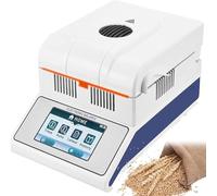 Moisture Analyzer, High Precision Electronic Tester with 0.001/0.002/0.005g Readability, 5.5-Inch Touch Screen, Ideal for Wheat, Corn, Rice, Cotton in Agricultural Labs