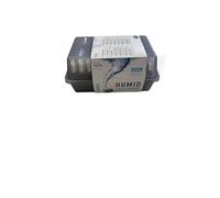 Moisture Absorber with 2 Refill Bags, 1200g, Compact Dehumidifier for Home and Office, Grey, 28x18x13 cm