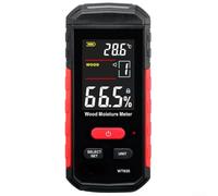 Moisture Detector for Wood Building Materials ±2% | Microprocessor tech, building material scan, drywall plaster concrete, clear data reading, reliable