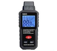 Moisture Meter Damp Meter Wood Moisture Meter For Walls Logs Firewood And Building Material, 4 Mode, Digital Wood Moisture Meter