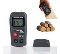 Moisture Meter, Damp Meter, Wood MoistureMeter with an LCD Display, Suitable for Quickly Measuring The Moisture Content of rawWood, Paper, Plywood, Stucco Walls, and WoodFloors