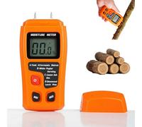 Moisture Meter, Damp Meter, Wood MoistureMeter with an LCD Display, Suitable for Quickly Measuring The Moisture Content of rawWood, Paper, Plywood, Stucco Walls, and WoodFloors